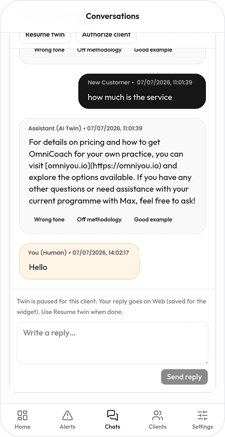 OmniYou conversations